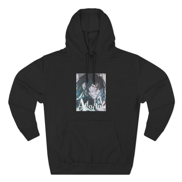 Ado Three-Panel Fleece Hoodie